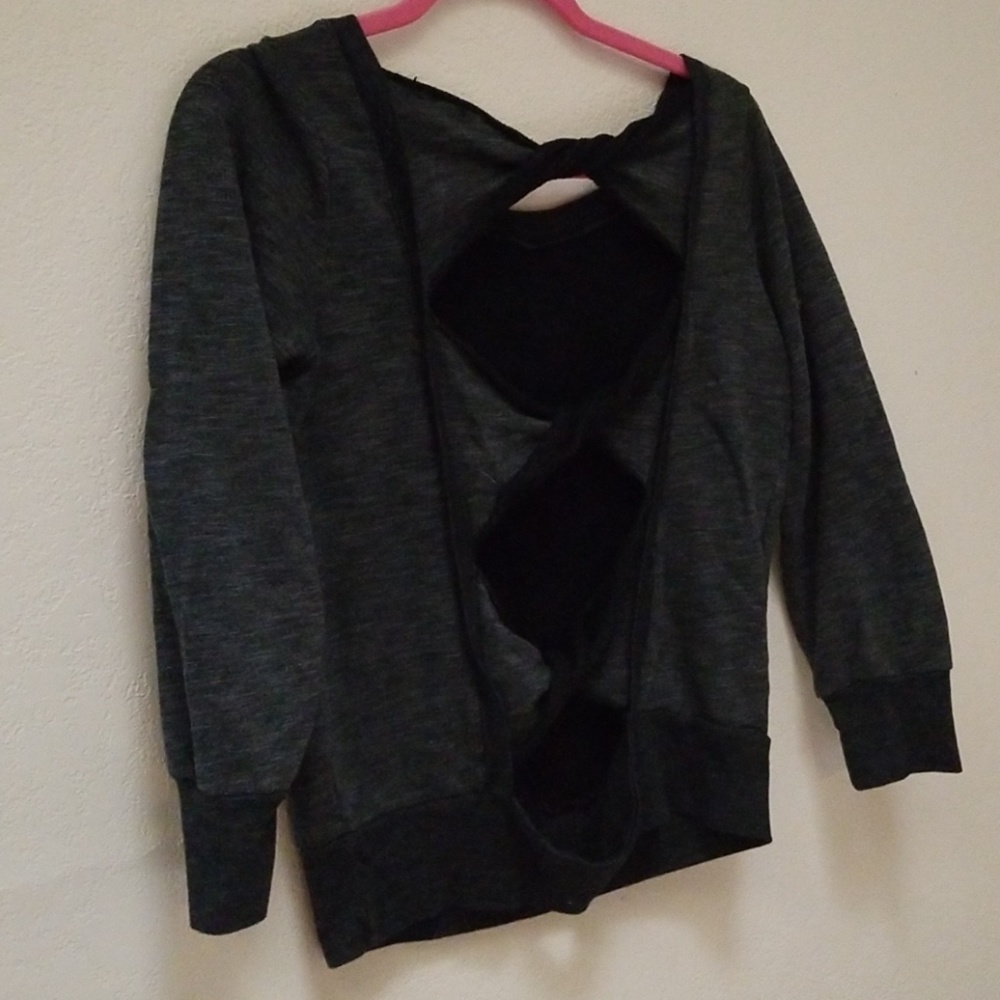 Heathered solow sweatshirt